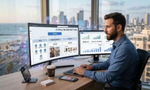 תמונה של מנהל מודעות